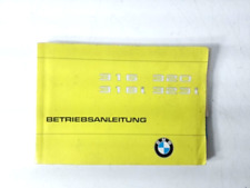 BMW 316 318i 320 323  E30 Handbuch Betriebsanleitung, gebraucht