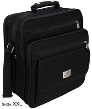 Tasche Arbeitstasche Umhängetasche Flugbegleiter Herrentasche Schwarz