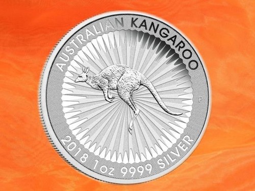 Känguru silber münzen - silber,