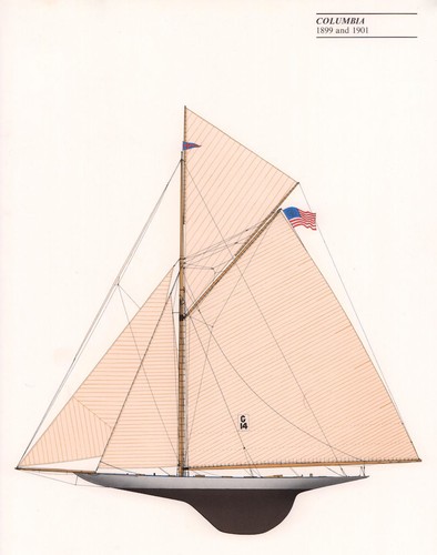 Americas cup columbia 1899 - americas,