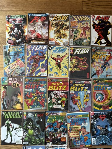 Großes comic paket flash - paket,