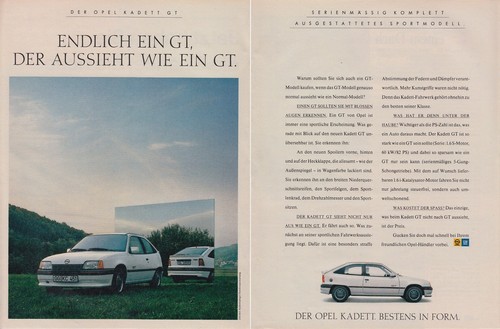 Opel kadett reklame - opel,