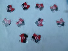 Eintracht Franffurt 10 gleiche Fußball Verein Trikot Kühlschrank Magnete Embleme