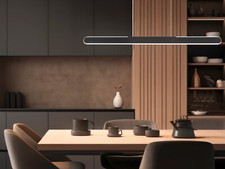 Moderne dimmbare Hängelampen, Tageslichtlampen für Büro, Esstisch & Kücheninsel