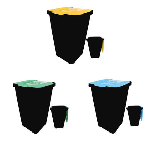 50l blau gelb grün - 50l,