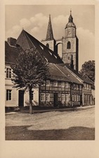 Jüterbog AK alt An der Nikolaikirche Brandenburg 2510180