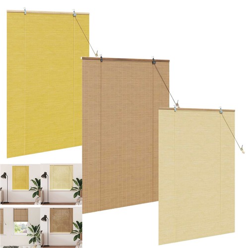 Bambus rollo fensterjalousien - bambus,