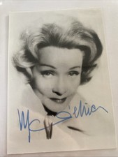 Autogramm - Marlene Dietrich-