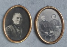 Alte Holz Bilderrahmen Oval