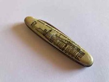 Taschenmesser Perlmutt  München.  Marienplatz Rathaus mit  Fauenkirche