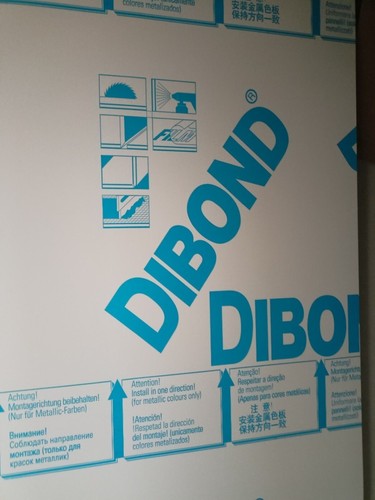 Dibond platinweiß 9003 - dibond,