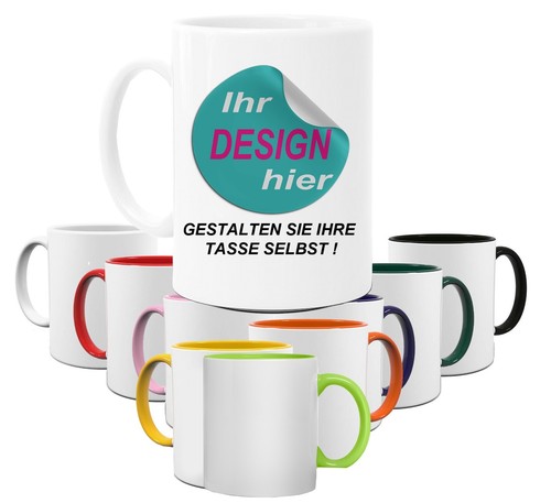 Tasse mit eigenem - , design