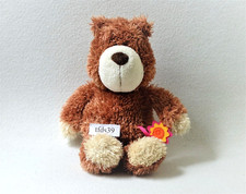 Nici Teddy Bär ? braun mit Blume 32 cm Schokobär Stofftier Kuscheltier (T218)