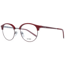 Sting Brille VST181 0597 49 Unisex Burgunder
