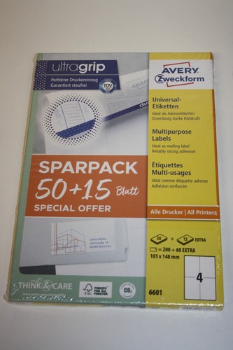 Avery zweckform 6601 - avery-zweckform,