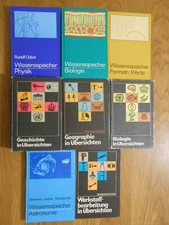 8 DDR Schulbücher Geo Bio