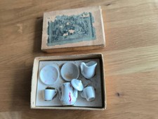 Altes Kindergeschirr, Puppengeschirr, Porzellan-Geschirr, Puppen Kaffeeservice