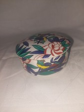 exotische Schmuckschatulle Deckeldose aus den 70igern von Yves Rocher