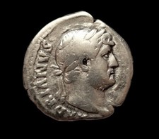 Hadrian Denar Rom Münze COS