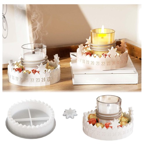 Silikonformen adventskranz - silikonformen,