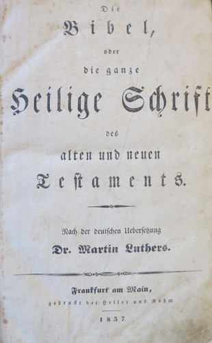 Die bibel oder - oder, ganze