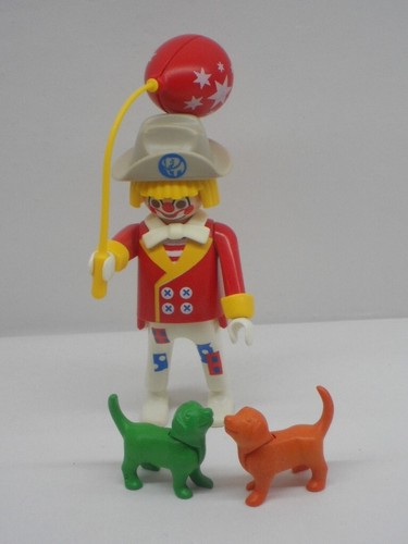 Clown mit luftballon und - mit,
