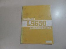 Werkstatthandbuch Reparaturanleitung Suzuki LS 650 Modelljahr 1986-1997