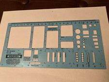 Hensel Schablone Feuchtraum Elektro Installationstechnik Mi-Verteiler M1:10