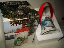 Hutschenreuther Weihnachtsglocke 1981 - 7 cm - bunte Originalverpackung + andere