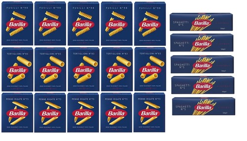 Testpaket barilla italienisch - testpaket,