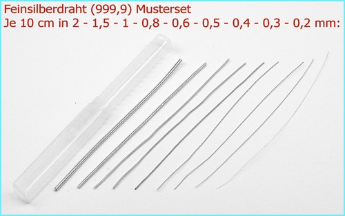 Feinsilber draht 999 - feinsilber-draht, 999,9