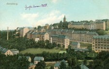 Annaberg im Erzgebirge, Postkarte Sachsen, Verlag Ottmar Zieher München