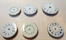 6 antike Damen Taschenuhrwerke