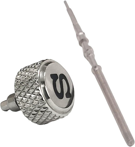 Edelstahl uhrenkrone mit - edelstahl,
