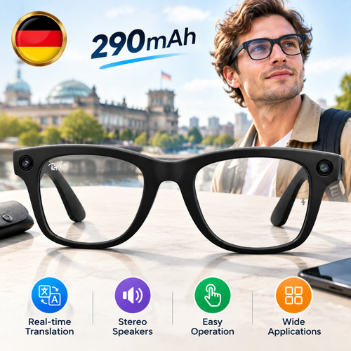 Smart brille 1080p - smart,