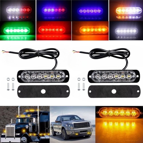 2stück 6led auto - 6led, warnlicht