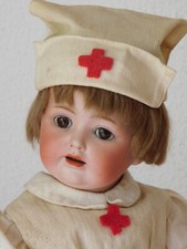 aparte Porzellankopf - Puppe