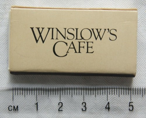 Matchbox winslow cafe - -, winslow's