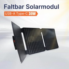30W Solarpanel faltbar