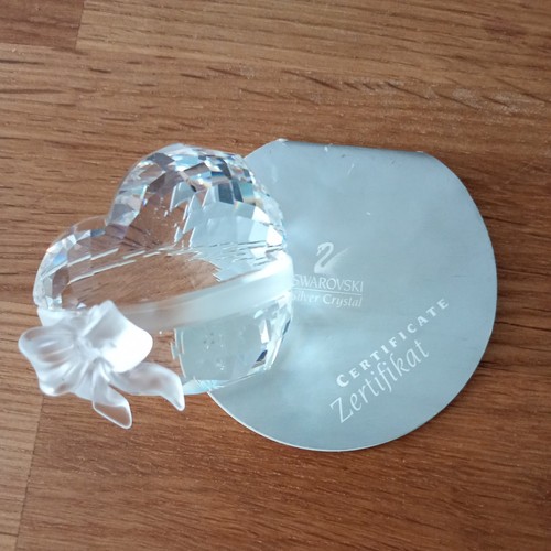 Swarovski herz mit schleife - swarovski,