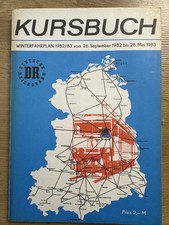 DB Kursbuch Winterfahrplan 1982/83 TOP!!!