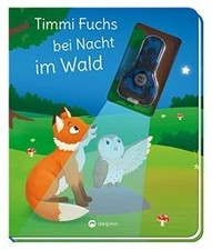 Timmi Fuchs bei Nacht im Wald
