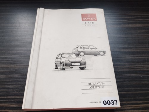 037 rover werkstatthandbuch - 037,