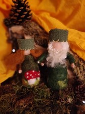 Zauberhaftes Moos-Königspaar