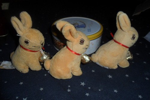 Lindt goldhase plüschhase - lindt,