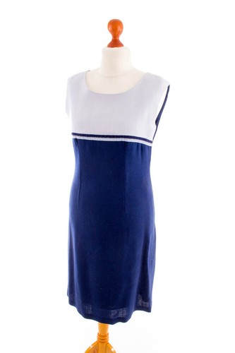 Sale vintage etuikleid blau - vintage,