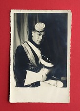 Original Studentika Foto AK Student mit Mütze, Degen Florett Säbel ( 48131