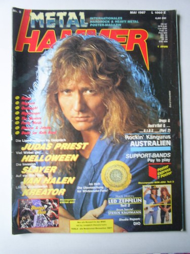 Metal hammer 1987 whitesnake - -,