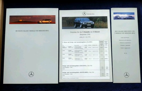 Mercedes klasse modelle - e-klasse, t-modelle