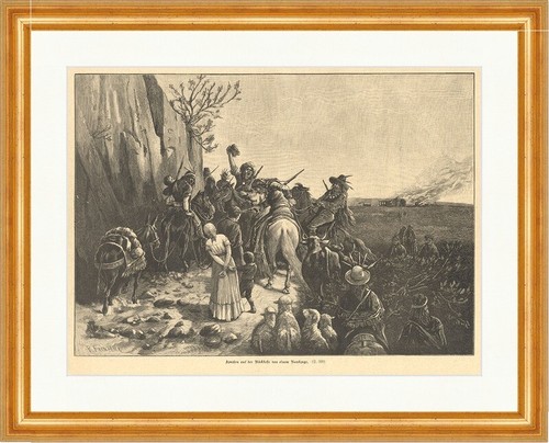 Apachen auf der rückkehr - apachen,